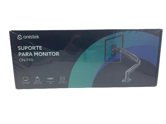 Suporte para monitor articulado ajuste altura e rotação F90