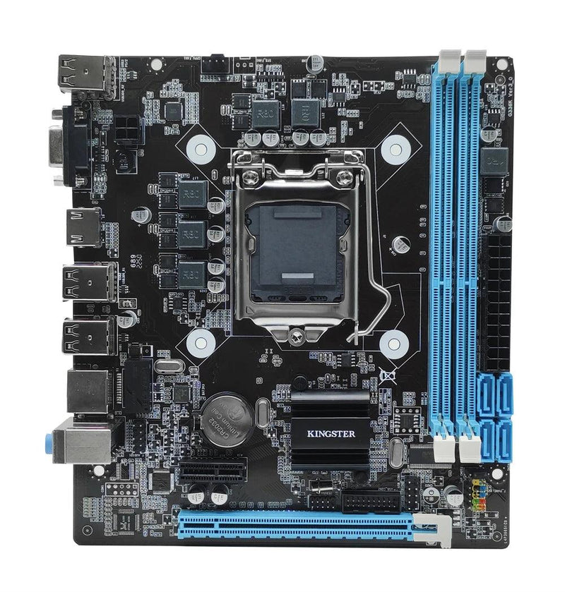 Placa-mãe H55 para computador PC, Memória DDR3 LGA 1156 para Intel