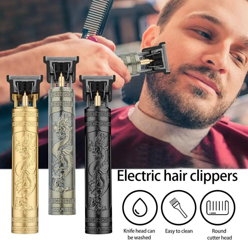 Máquina de corte de cabelo elétrica para homens - Barbeador profissional