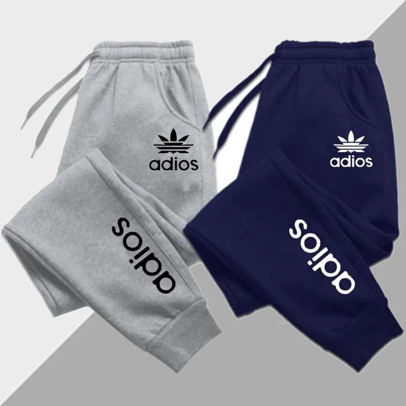 2024 New Men Sweatpants luxo outono calça masculina