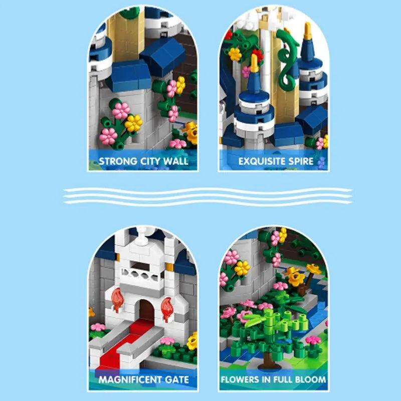 Castle Building Blocks Disney Toy