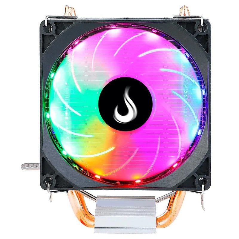 Air Cooler Gamer Rise Mode Z5, LED Rainbow, AMD/Intel, 90mm