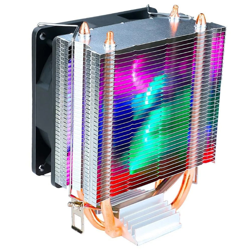 Air Cooler Gamer Rise Mode Z5, LED Rainbow, AMD/Intel, 90mm