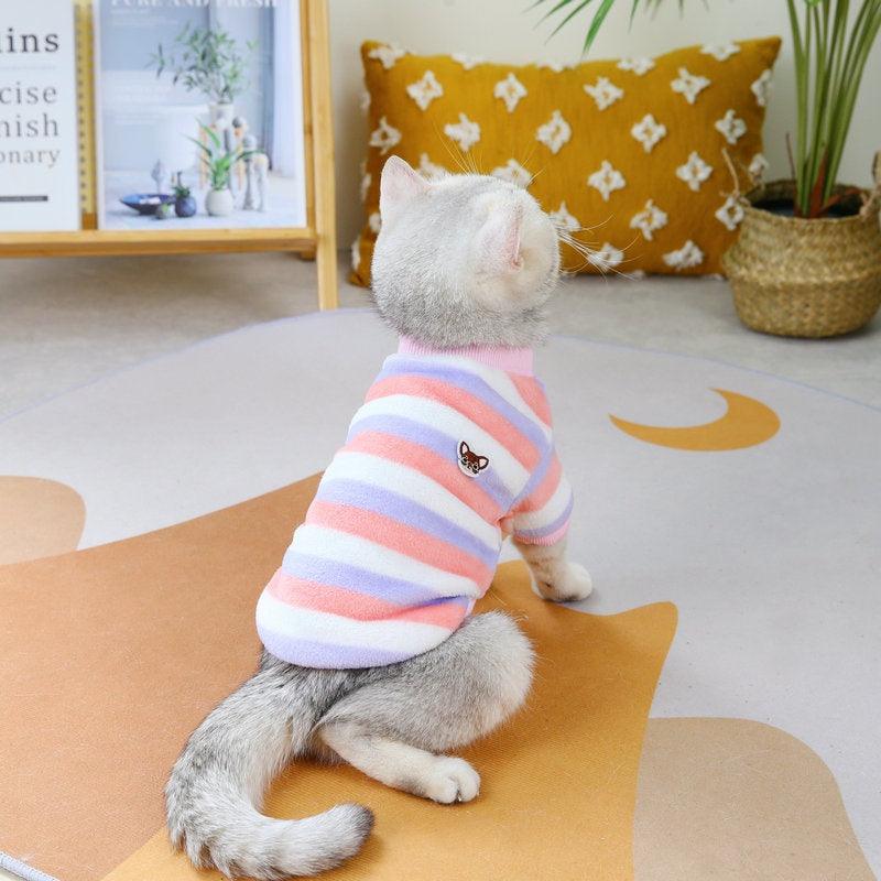 Roupas para pets de inverno com moletom