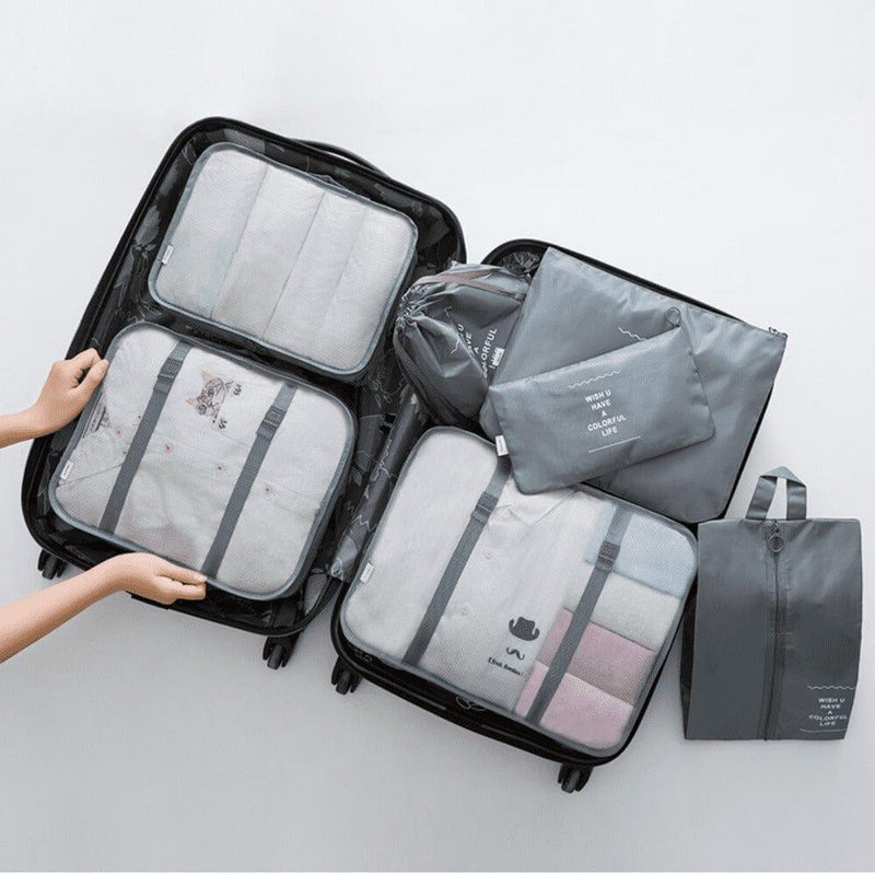 Kit 6 Bolsas Organizadoras para Mala de Viagem STORAGE BAG