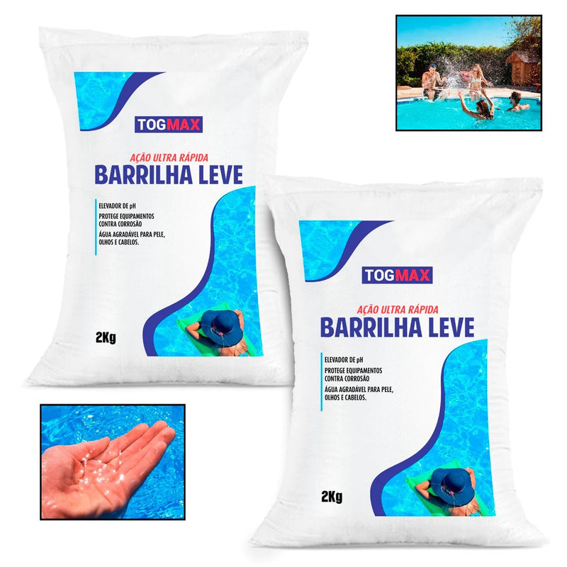 Barrilha Leve - Ph Piscina Tog Max