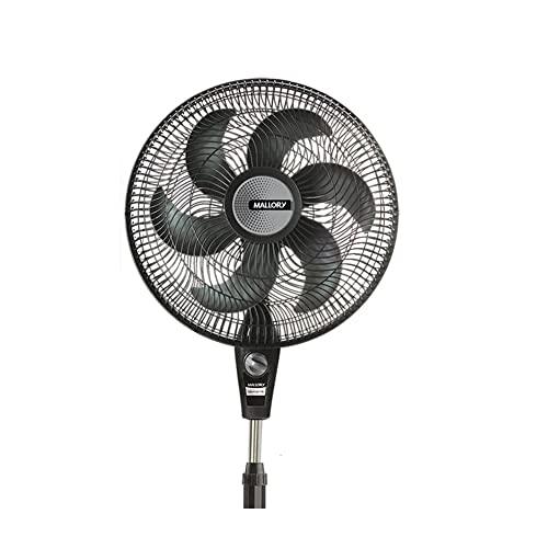 Ventilador Mallory Coluna Delfos TS - Preto Grafite 40 cm 127V